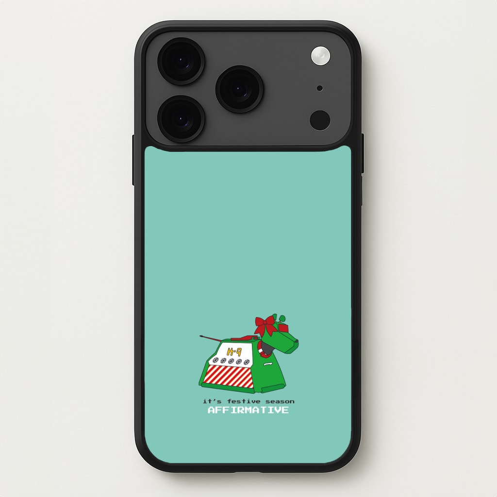 K9 Festive Season - Doctor Who Phone Case for iPhone 17 Pro