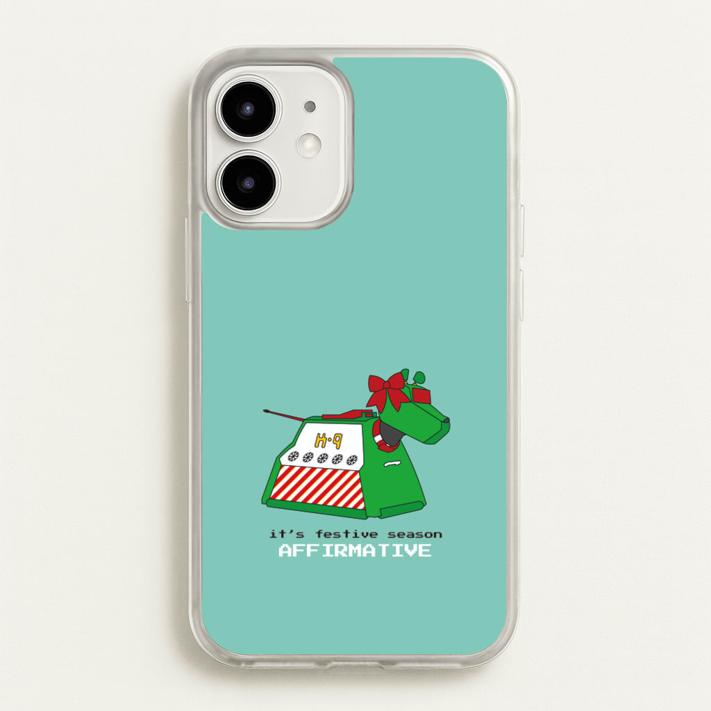 K9 Festive Season - Doctor Who - Doctor Who Phone Case for iPhone 12 Mini