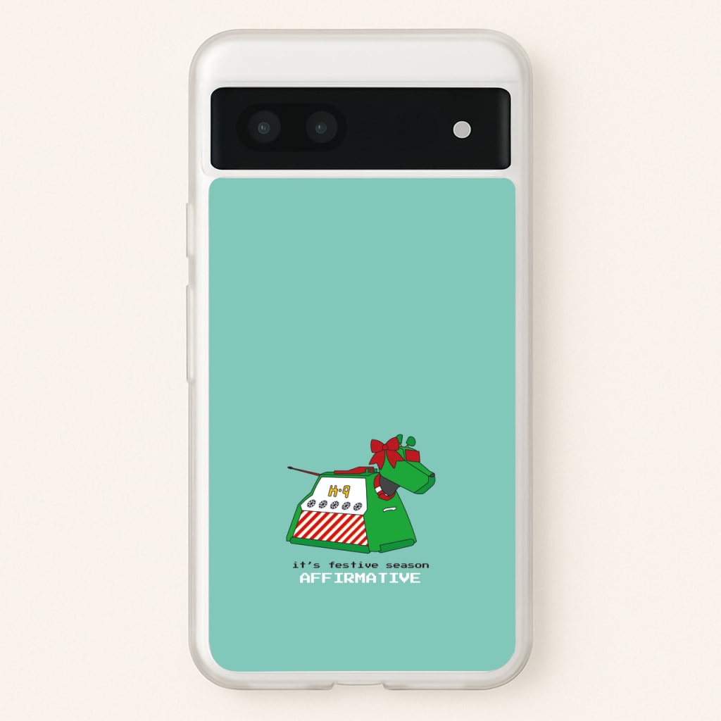 K9 Festive Season - Doctor Who - Doctor Who Phone Case for Google Pixel 6a