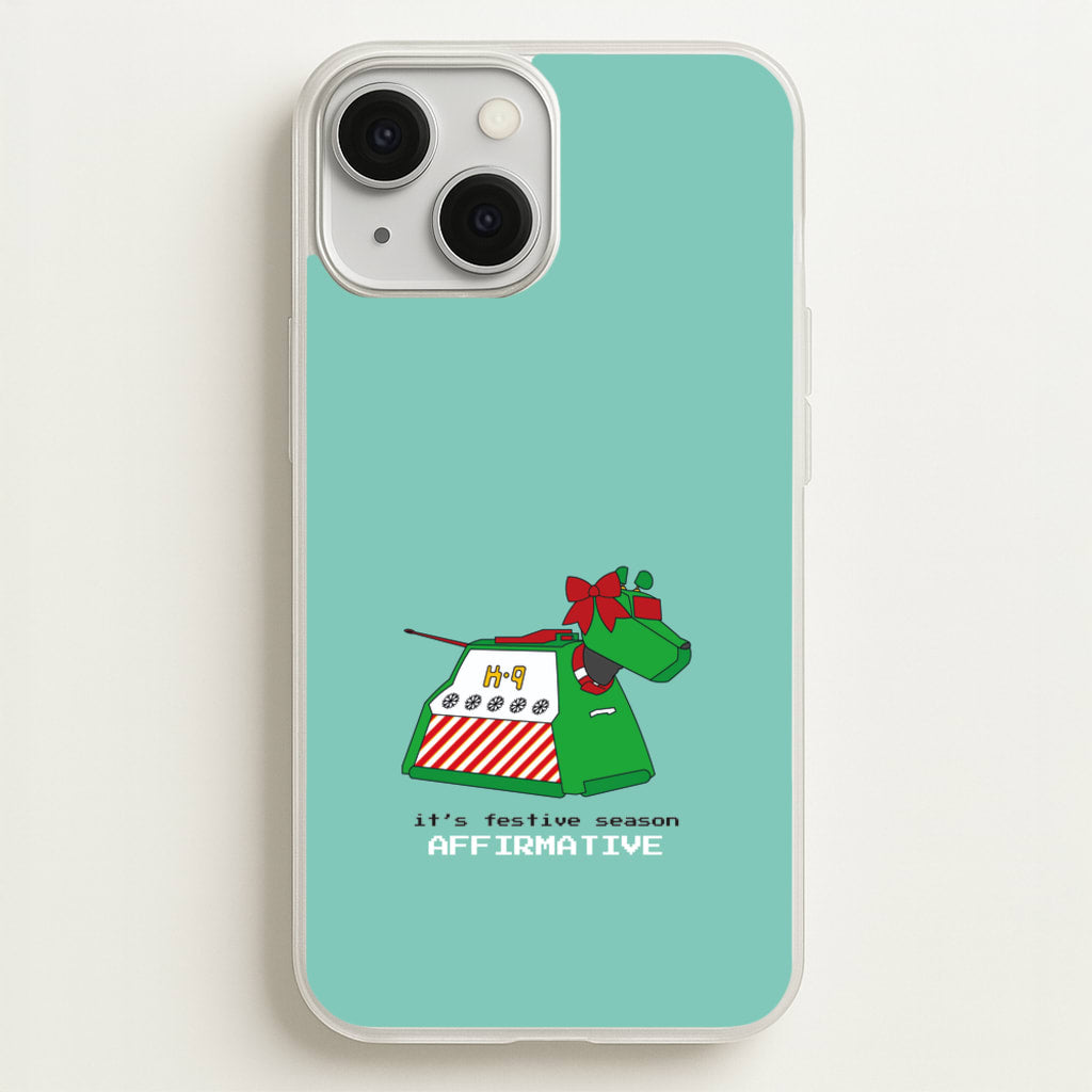 K9 Festive Season - Doctor Who - Doctor Who Phone Case for iPhone 13 Mini