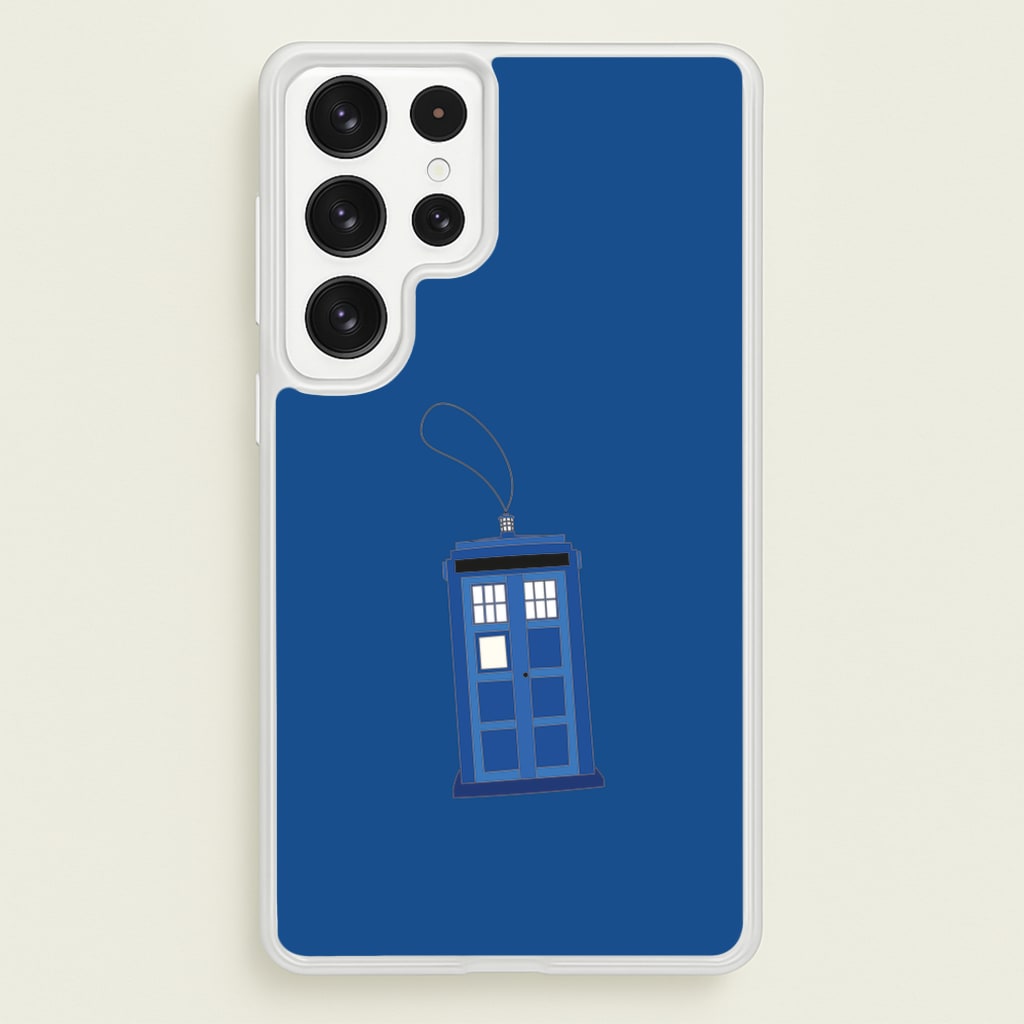 Tardis Ornement - Doctor Who - Doctor Who Phone Case for Galaxy S23 Ultra