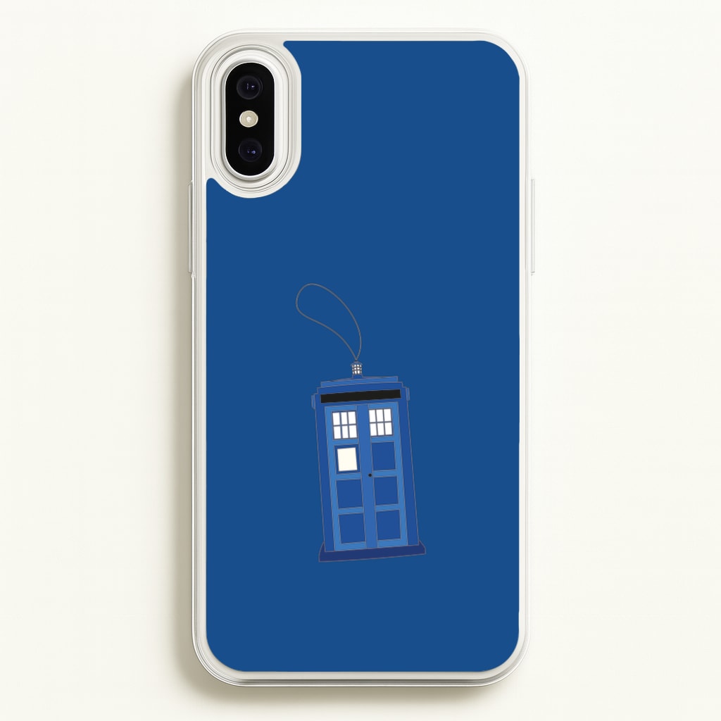 Tardis Ornement - Doctor Who - Doctor Who Phone Case for iPhone XS Max