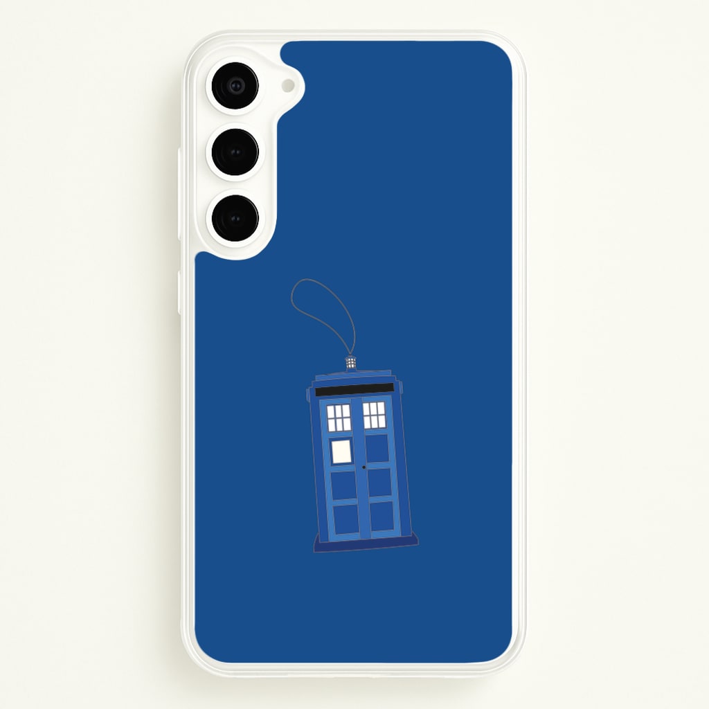Tardis Ornement - Doctor Who - Doctor Who Phone Case for Galaxy S23 Plus
