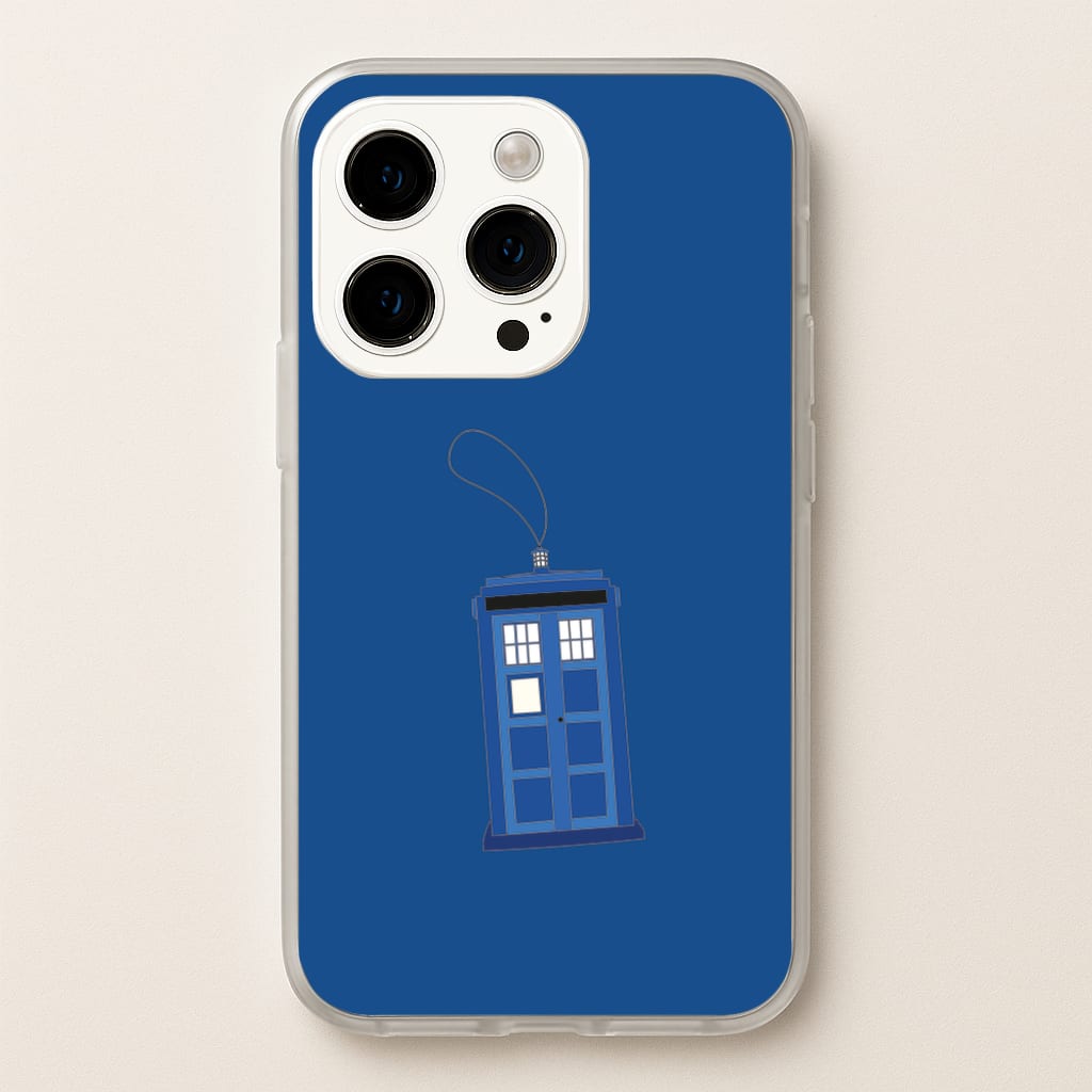 Tardis Ornement - Doctor Who - Doctor Who Phone Case for iPhone 15 Pro