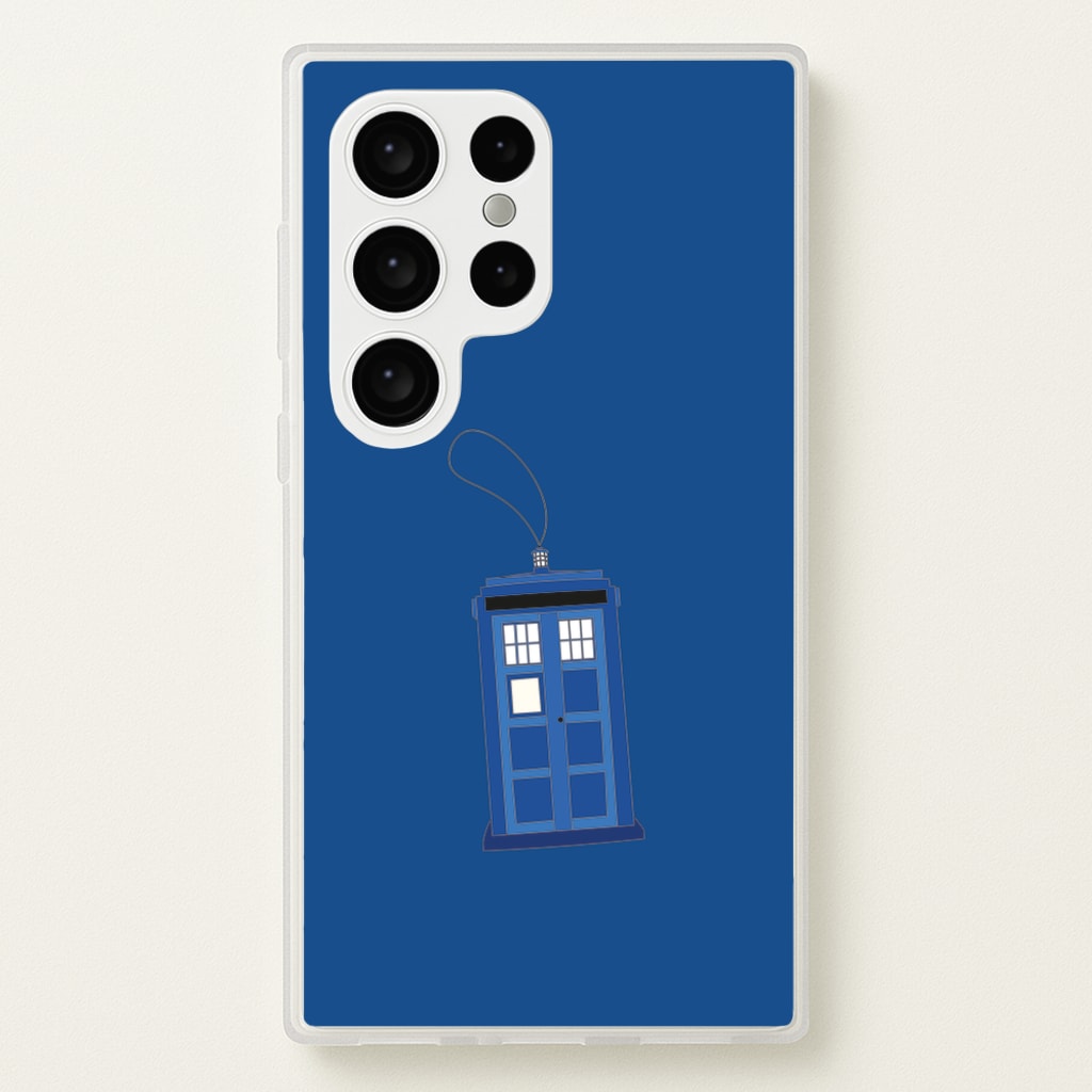 Tardis Ornement - Doctor Who - Doctor Who Phone Case for Galaxy S24 Ultra
