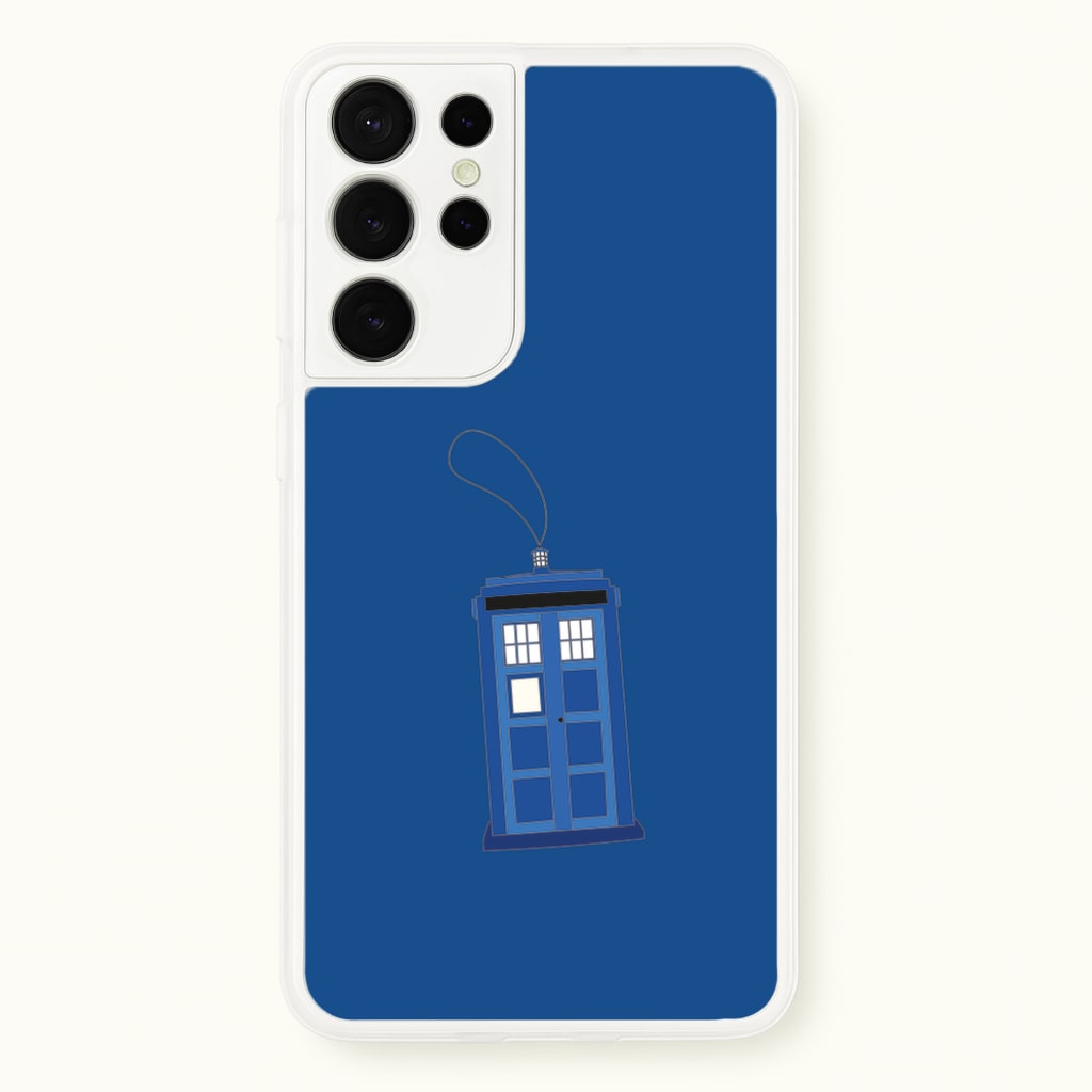 Tardis Ornement - Doctor Who - Doctor Who Phone Case for Galaxy S21 Ultra