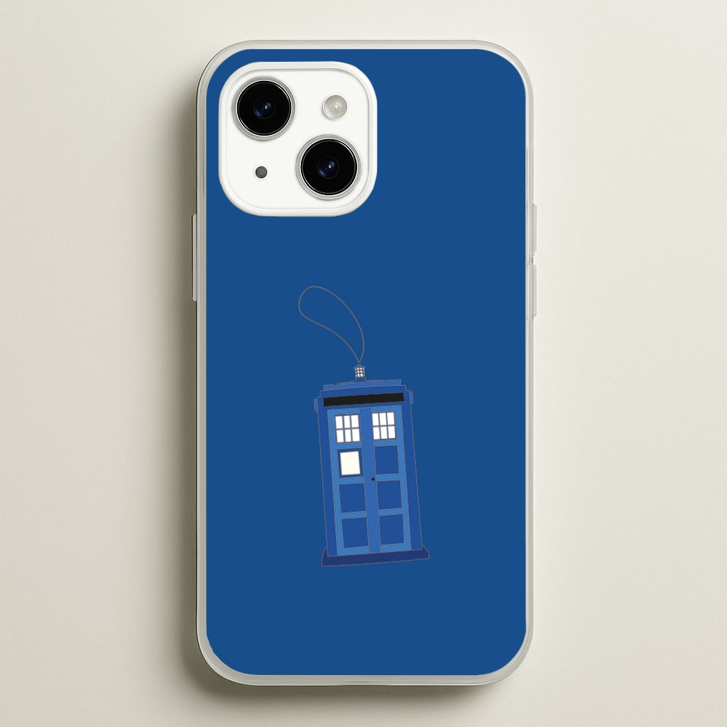 Tardis Ornement - Doctor Who - Doctor Who Phone Case for iPhone 14