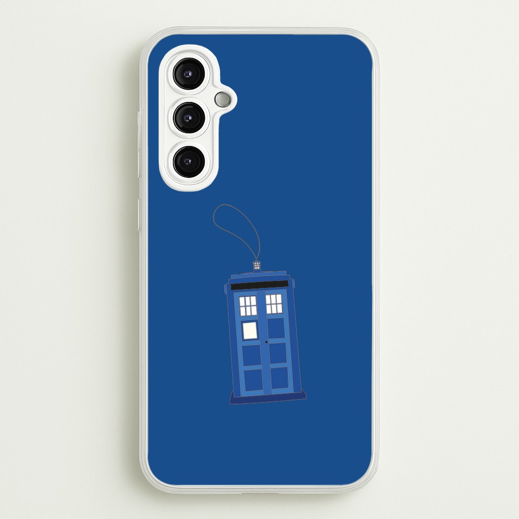 Tardis Ornement - Doctor Who - Doctor Who Phone Case for Galaxy A14