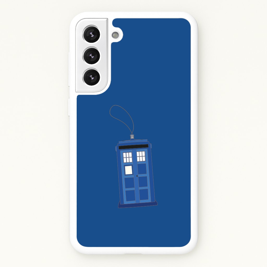 Tardis Ornement - Doctor Who - Doctor Who Phone Case for Galaxy S22 Plus