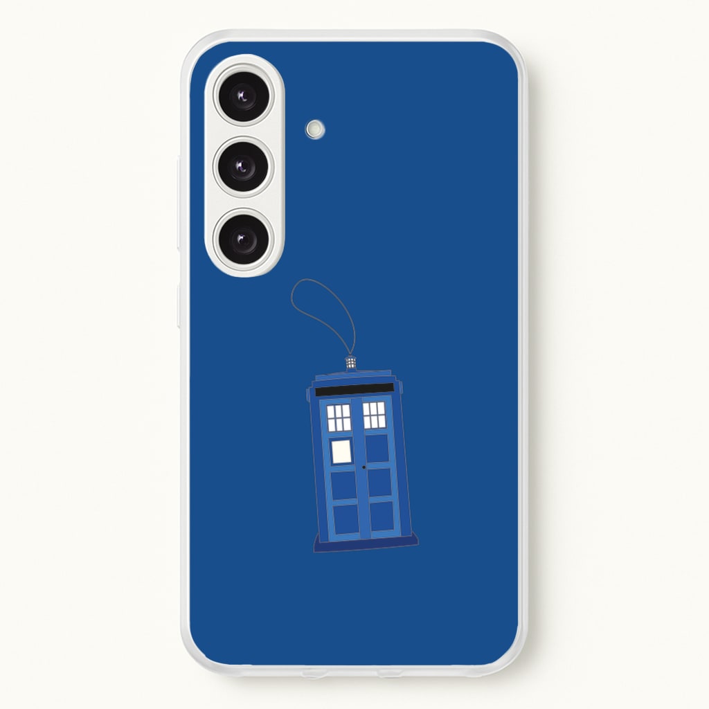 Tardis Ornement - Doctor Who - Doctor Who Phone Case for Galaxy S24