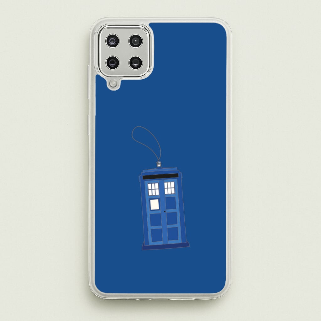 Tardis Ornement - Doctor Who - Doctor Who Phone Case for Galaxy A12