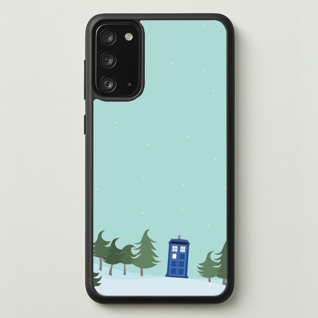 Christmas Tardis - Doctor Who - Doctor Who Phone Case for Galaxy Note 20