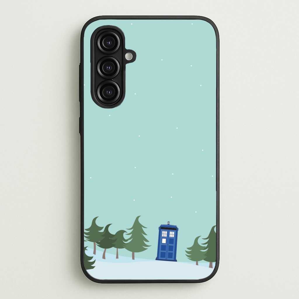 Christmas Tardis - Doctor Who - Doctor Who Phone Case for Galaxy A16