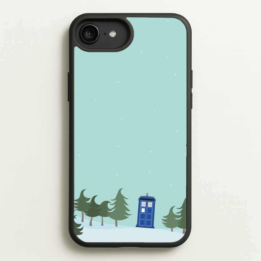 Christmas Tardis - Doctor Who - Doctor Who Phone Case for iPhone 6 Plus / 7 Plus / 8 Plus