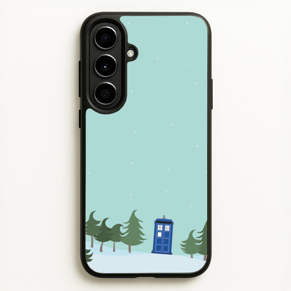 Christmas Tardis - Doctor Who - Doctor Who Phone Case for Galaxy A56