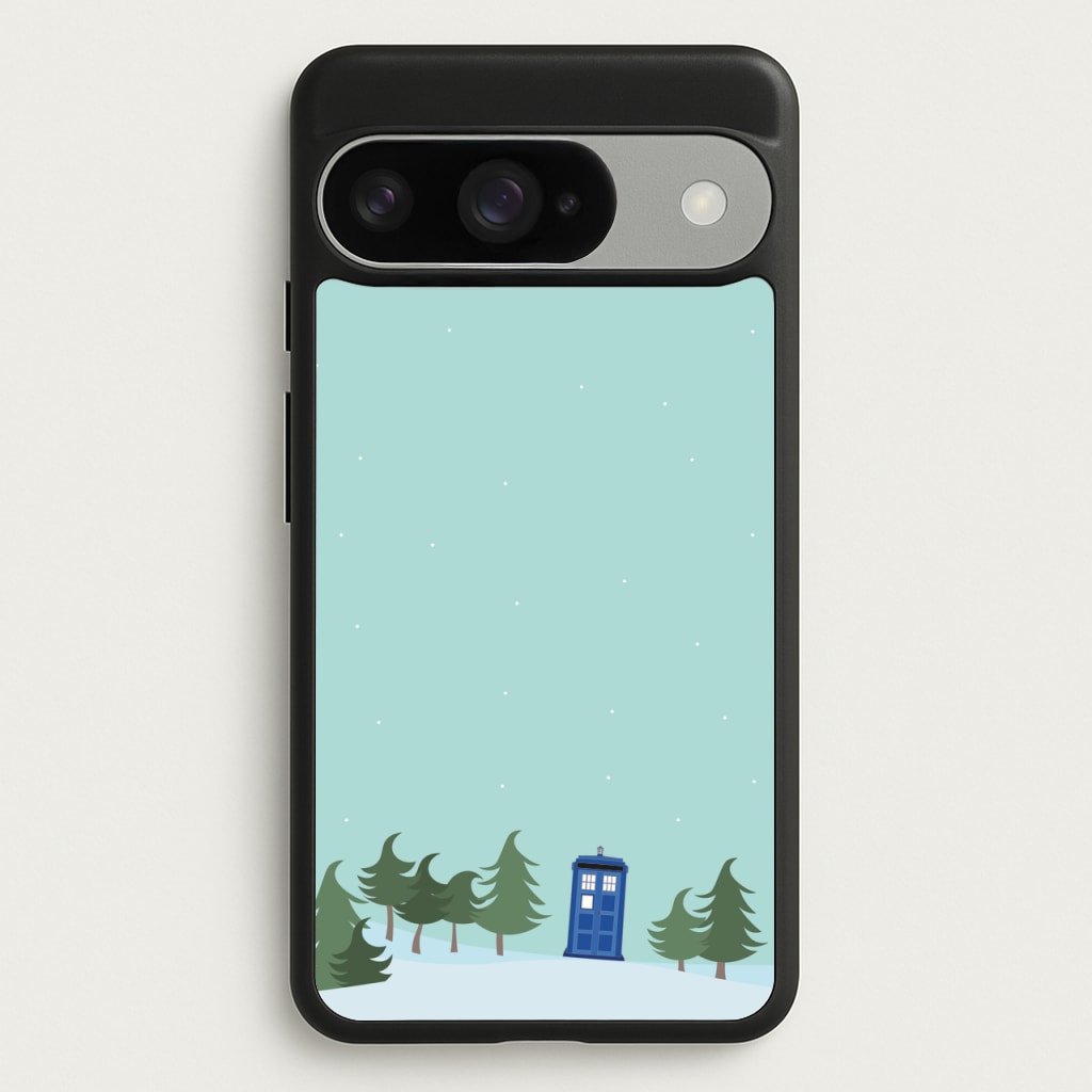 Christmas Tardis - Doctor Who Phone Case for Google Pixel 10 / 10 Pro