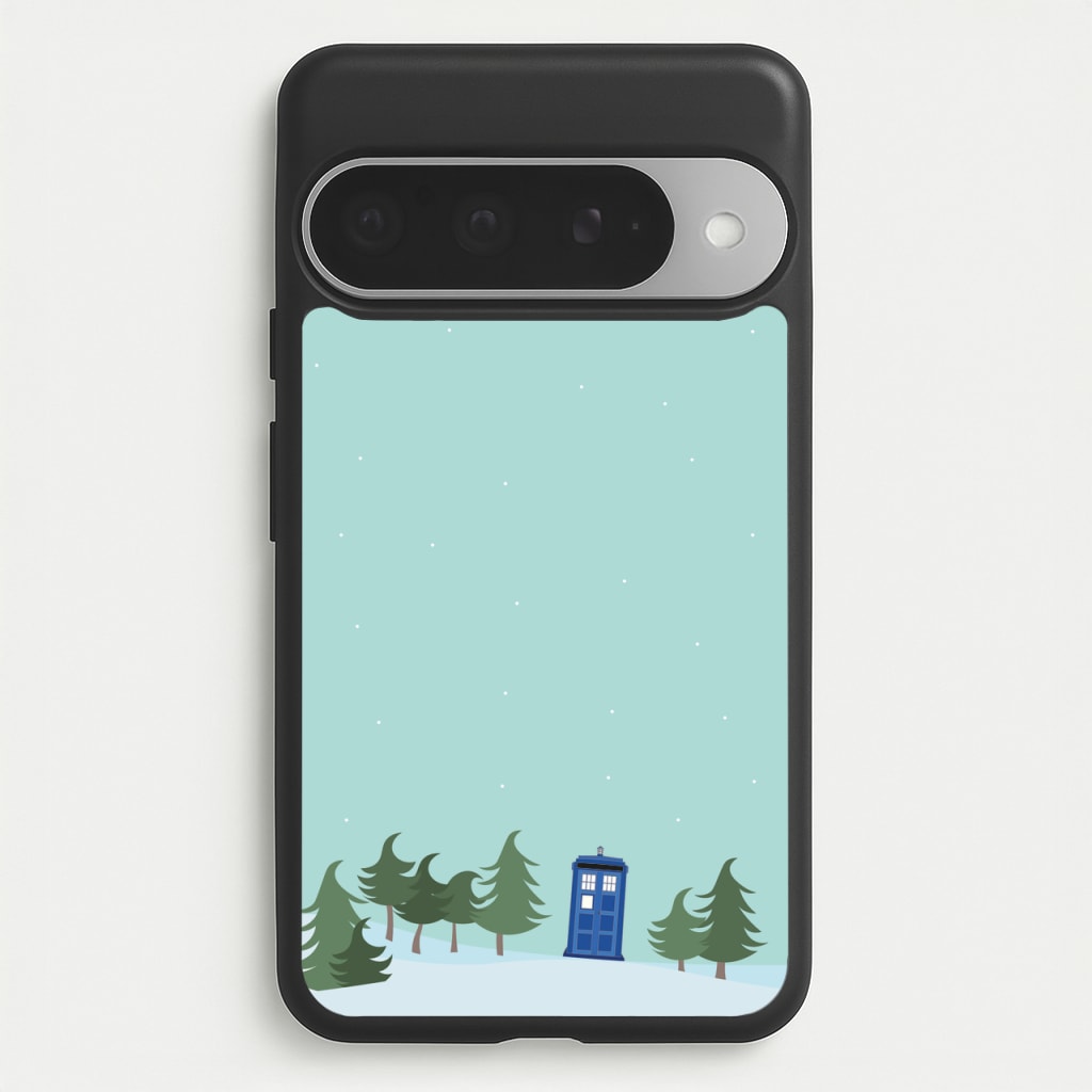 Christmas Tardis - Doctor Who Phone Case for Google Pixel 10 Pro XL