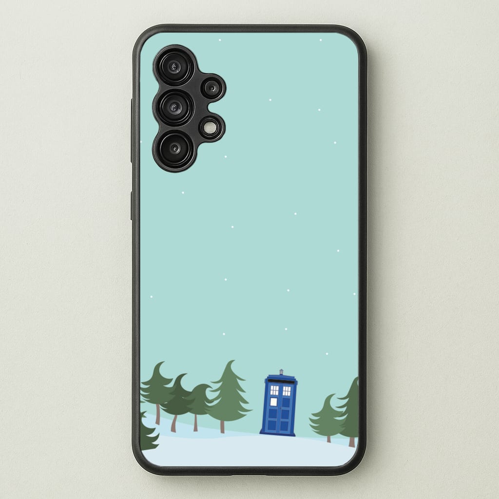 Christmas Tardis - Doctor Who - Doctor Who Phone Case for Galaxy A13