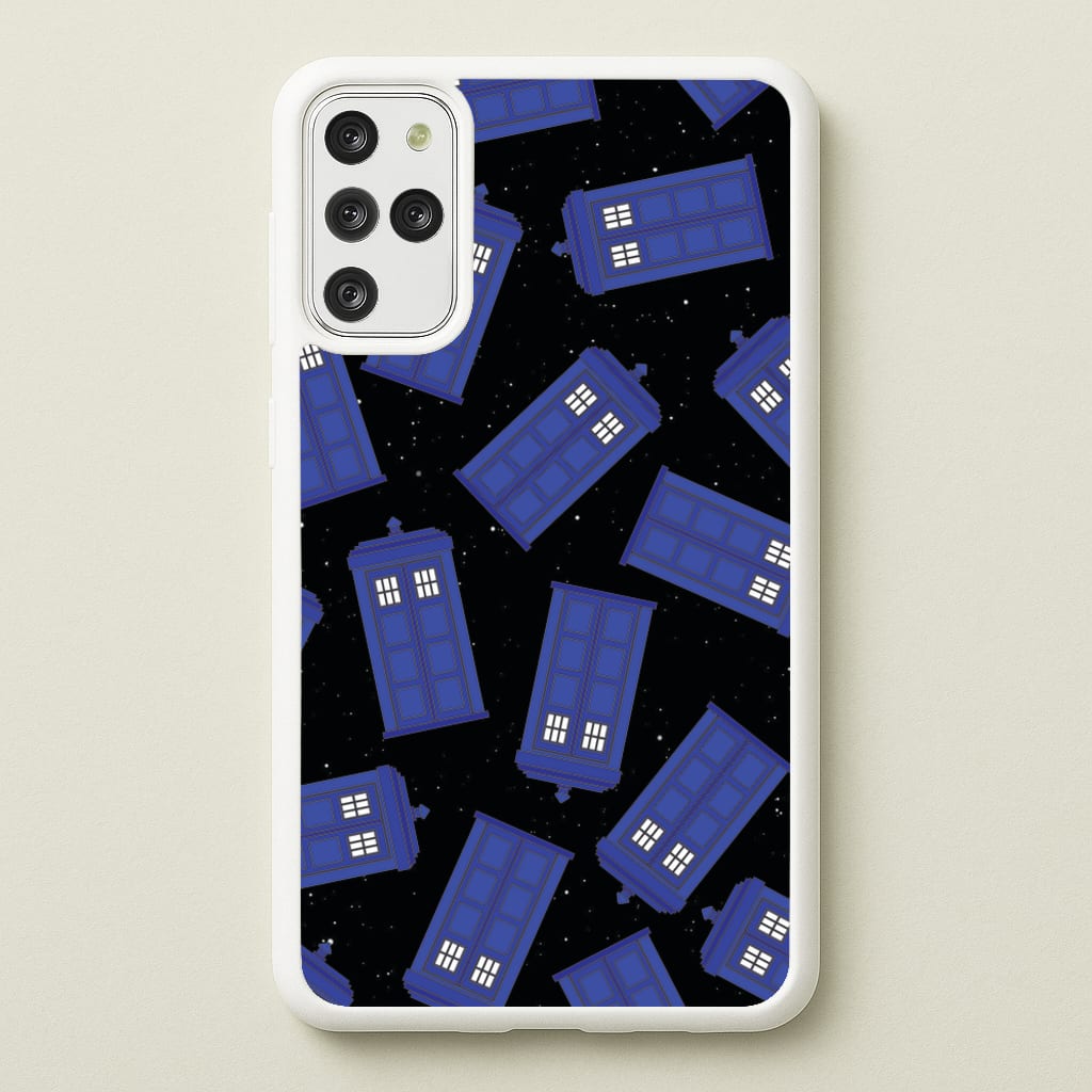 Tardis Pattern - Doctor Who Phone Case for Galaxy S20 Plus