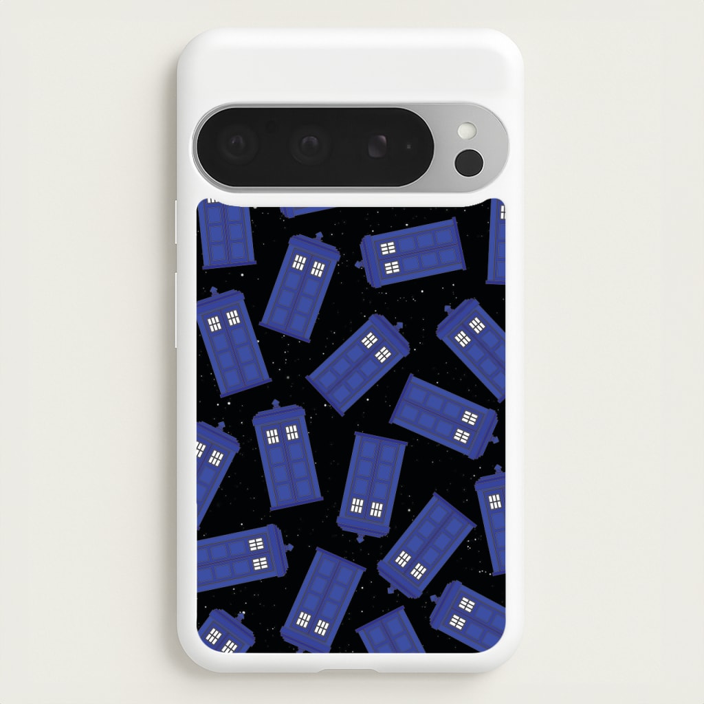 Tardis Pattern - Doctor Who Phone Case for Google Pixel 9 Pro XL