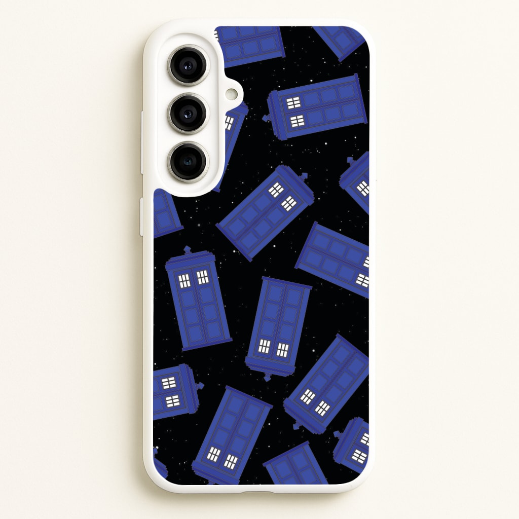 Tardis Pattern - Doctor Who Phone Case for Galaxy A56