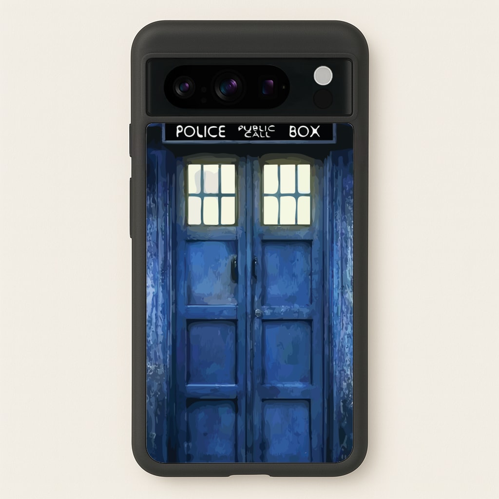 Police Box - Doctor Who Phone Case for Google Pixel 8 Pro
