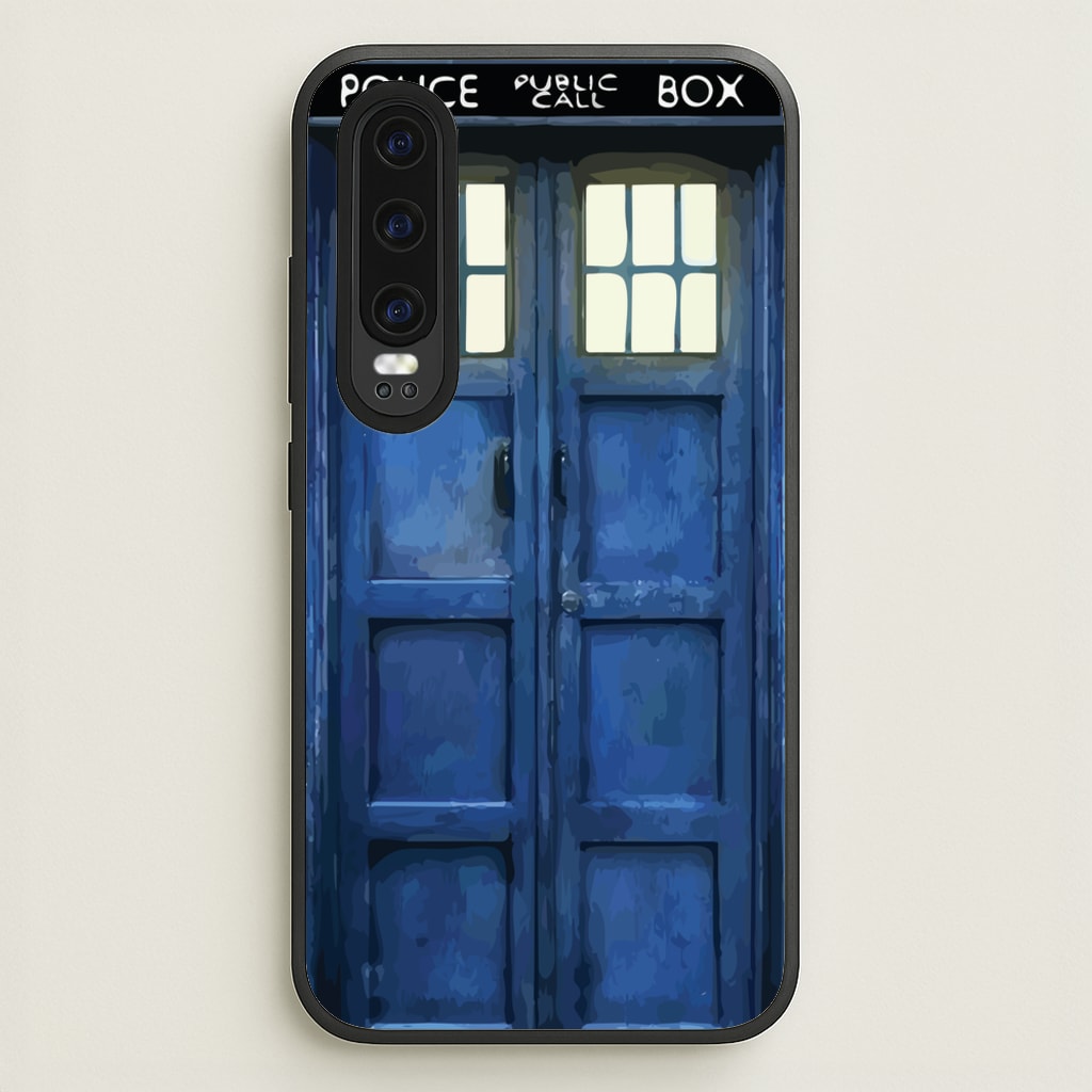 Police Box - Doctor Who Phone Case for Huawei P30
