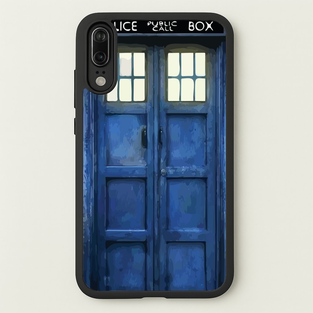 Police Box - Doctor Who Phone Case for Huawei P20