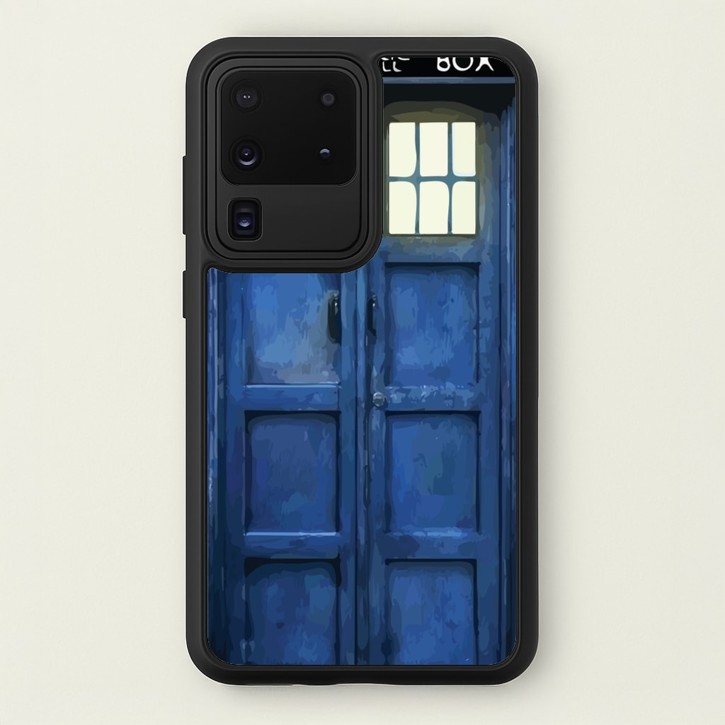 Police Box - Doctor Who Phone Case for Galaxy S20 Ultra