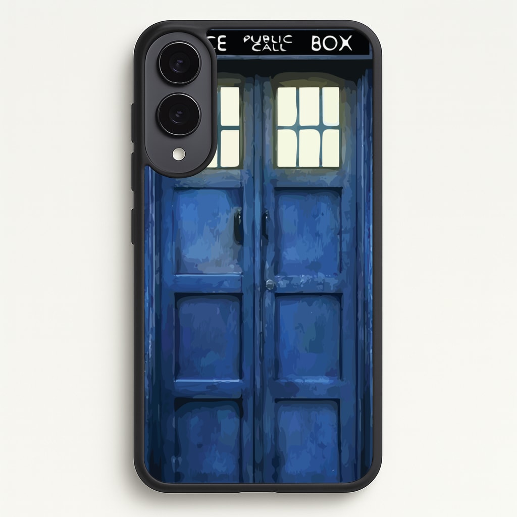 Police Box - Doctor Who Phone Case for Galaxy S25 Edge