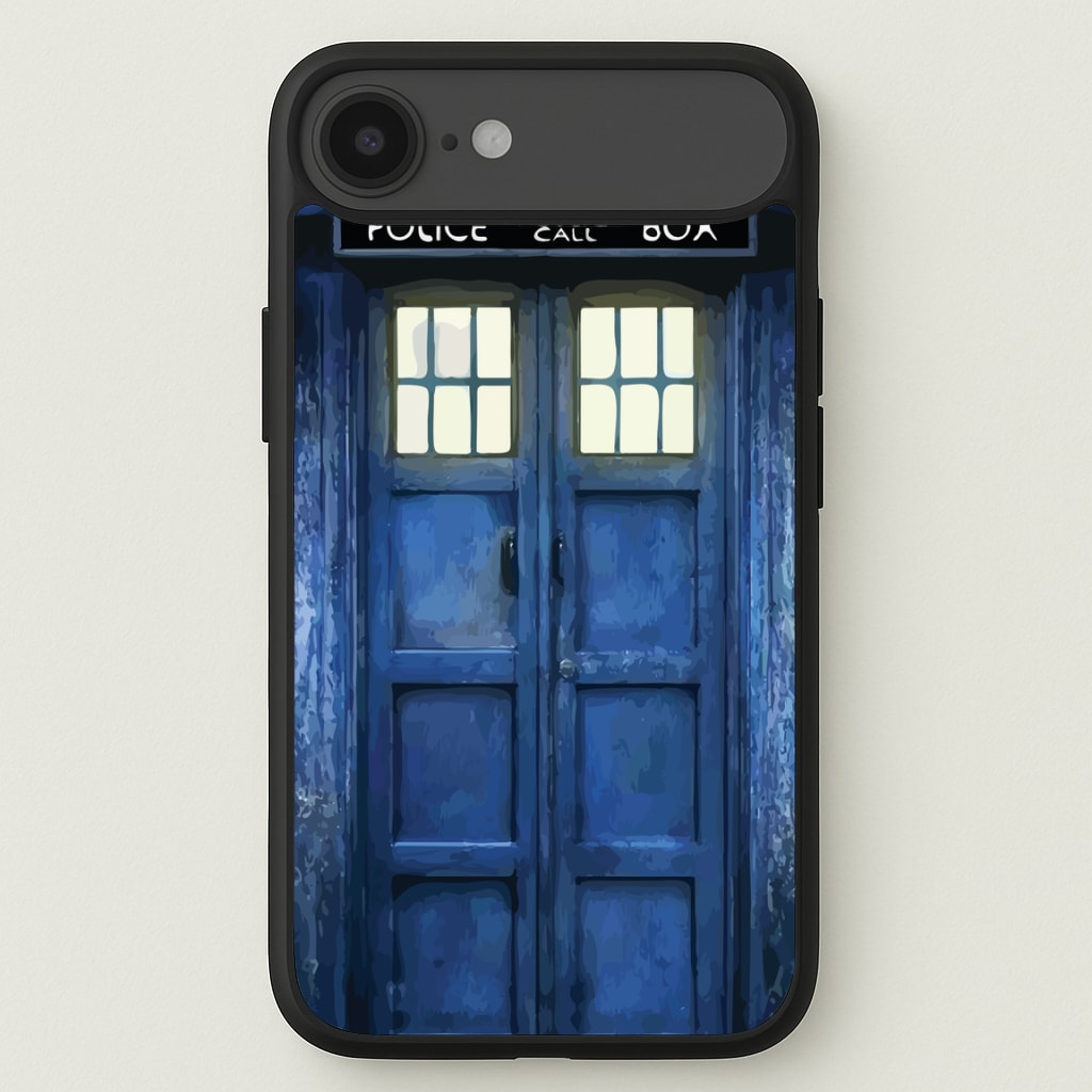 Police Box Phone Case for iPhone 17 Air