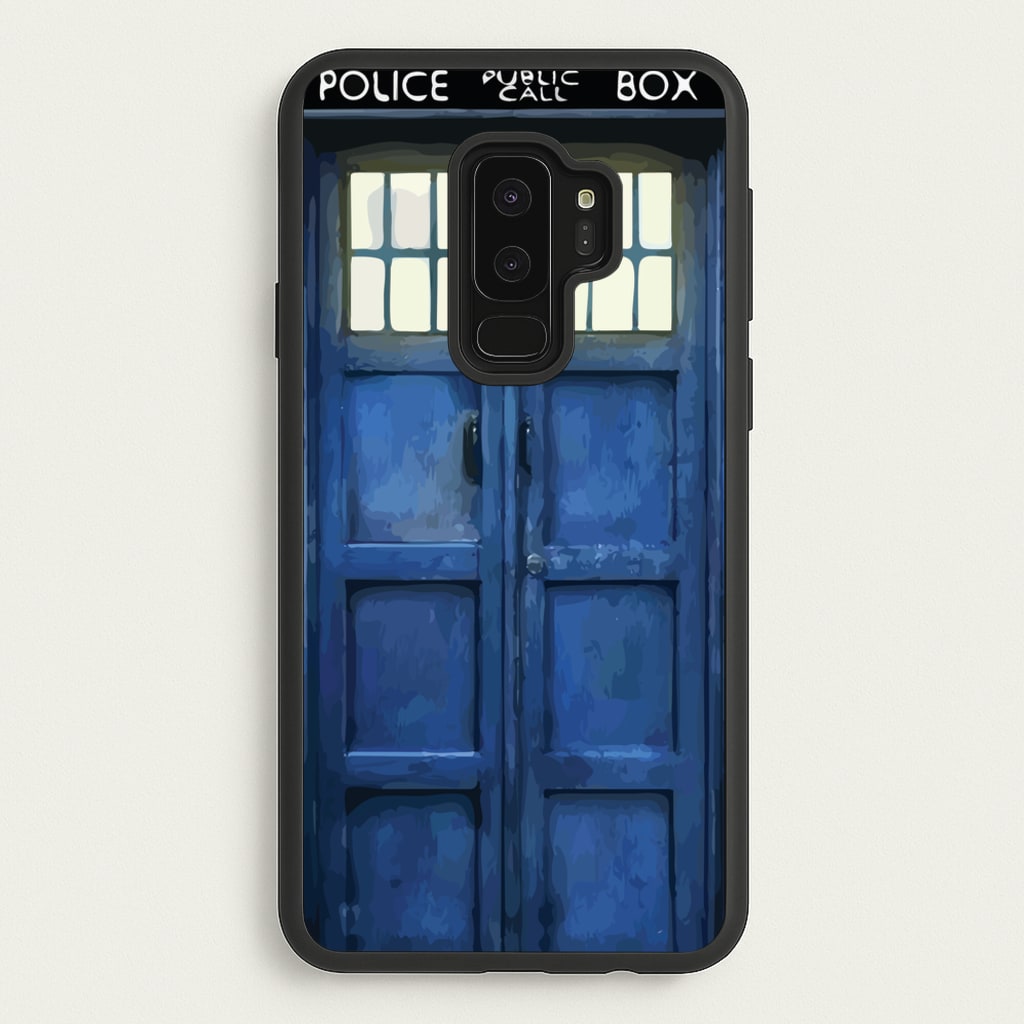 Police Box - Doctor Who Phone Case for Galaxy S9 Plus