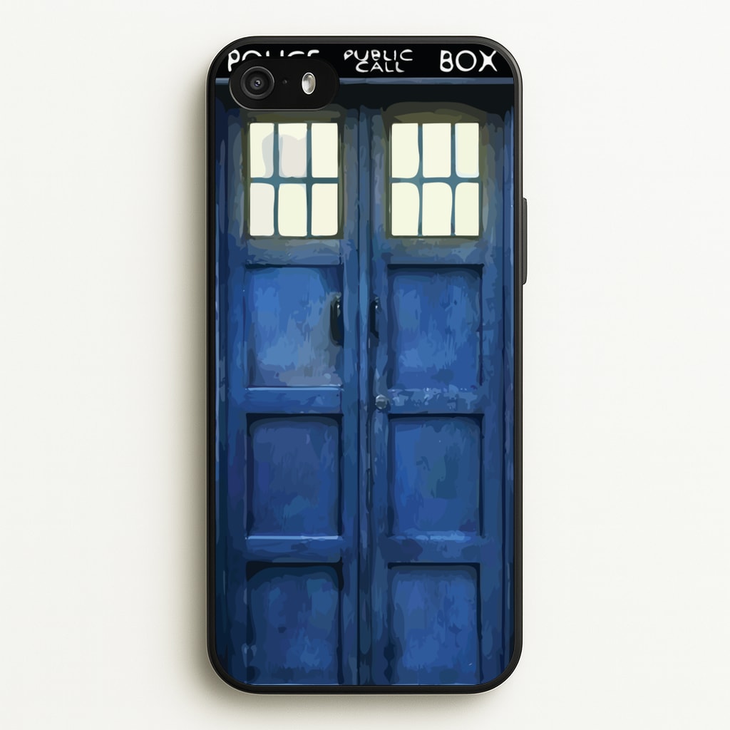 Police Box - Doctor Who Phone Case for iPhone 5 / 5s / SE 2016