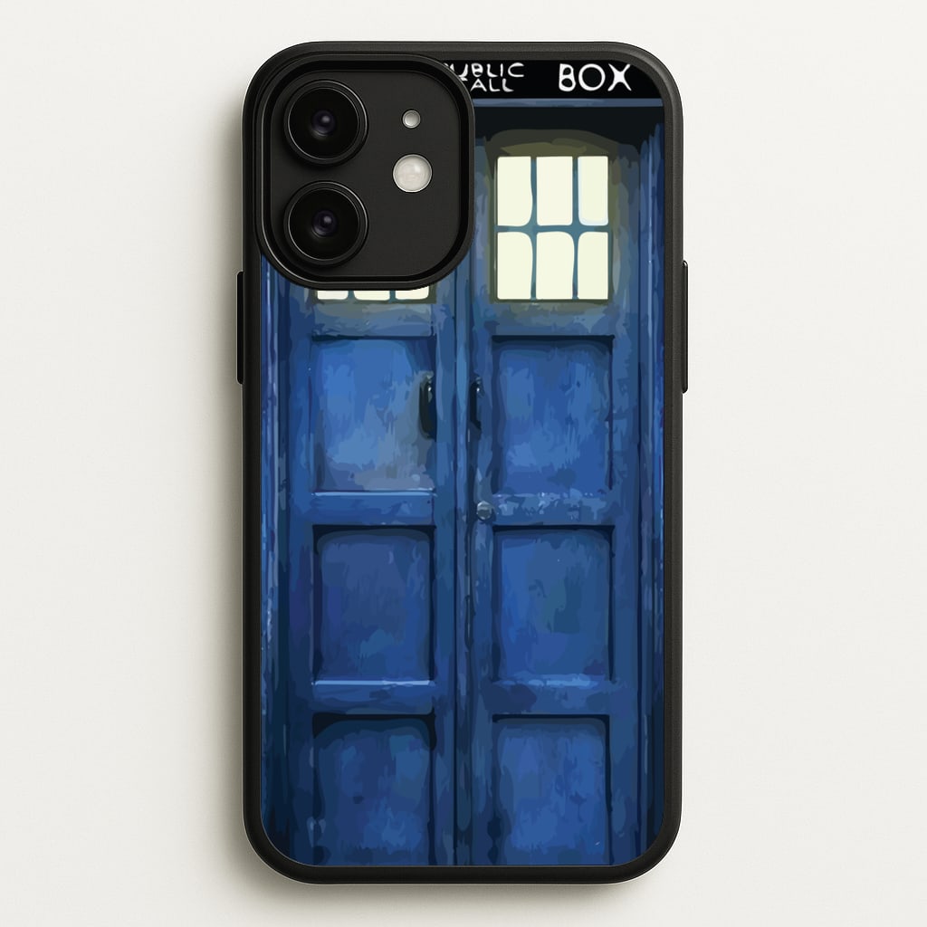 Police Box - Doctor Who Phone Case for iPhone 11