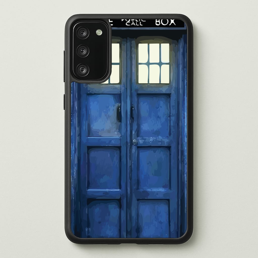 Police Box - Doctor Who Phone Case for Galaxy S20