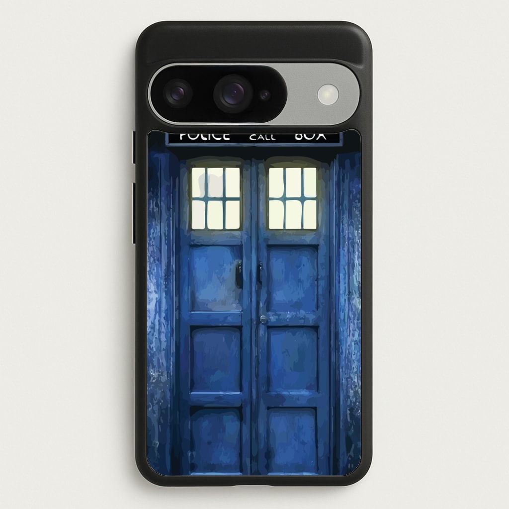 Police Box Phone Case for Google Pixel 10 / 10 Pro