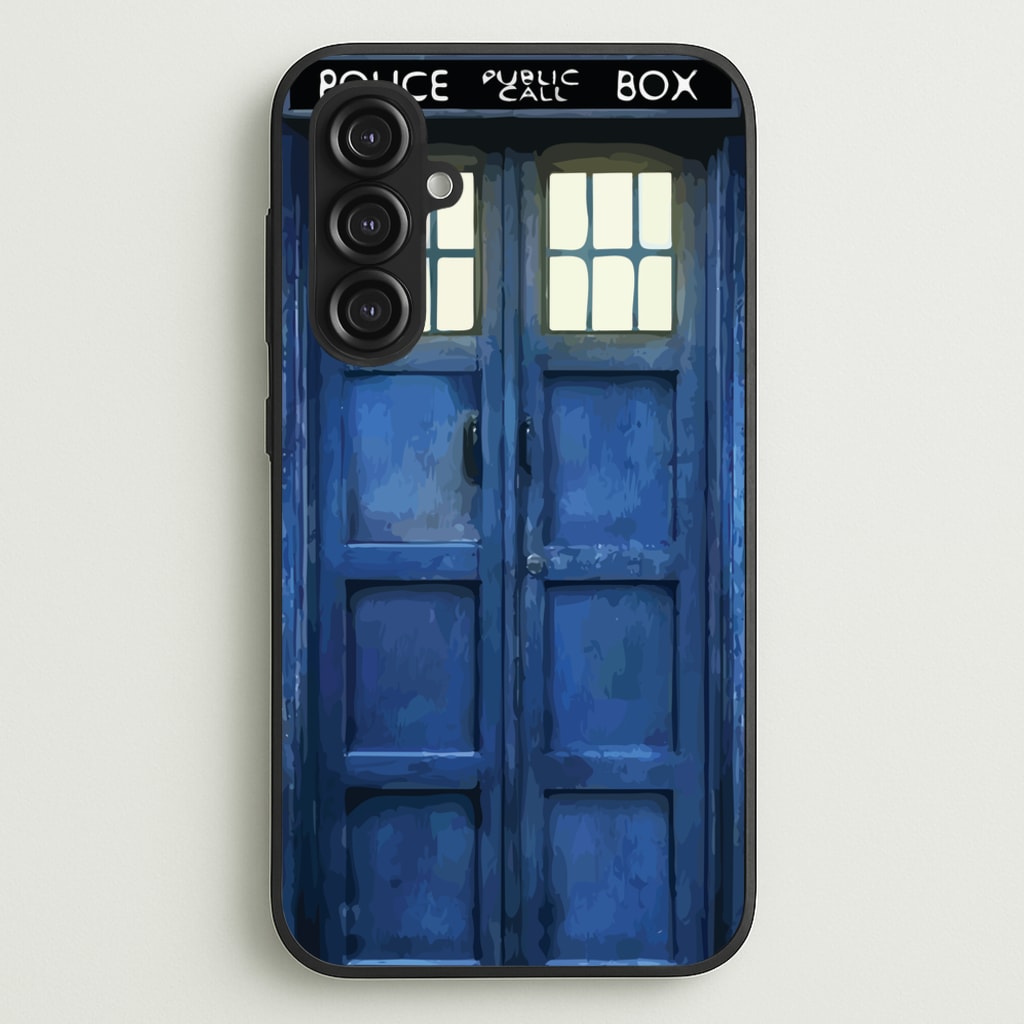 Police Box - Doctor Who Phone Case for Galaxy S23FE