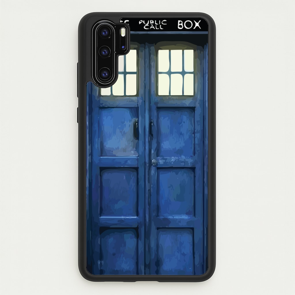 Police Box - Doctor Who Phone Case for Huawei P30 Pro