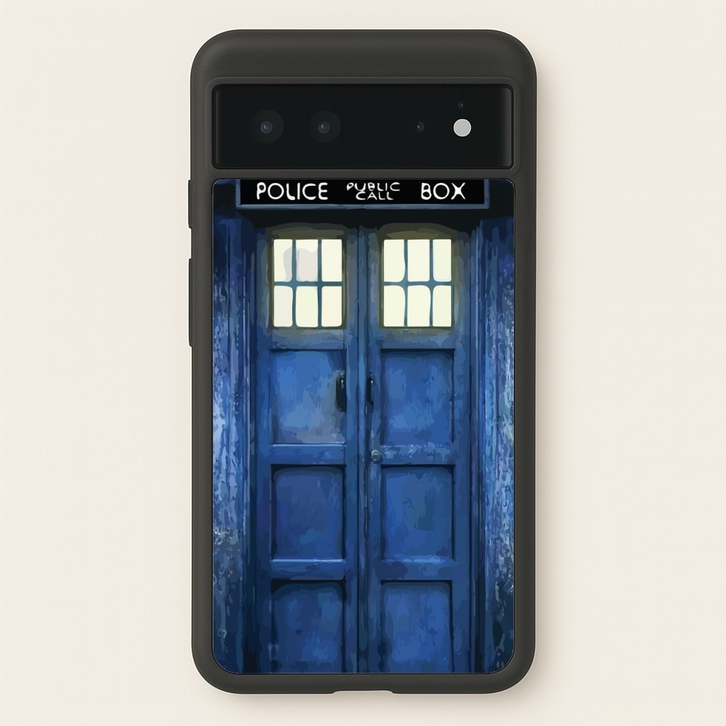 Police Box - Doctor Who Phone Case for Google Pixel 6