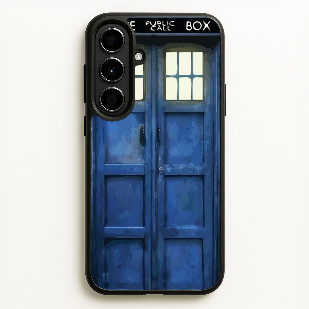 Police Box - Doctor Who Phone Case for Galaxy A56