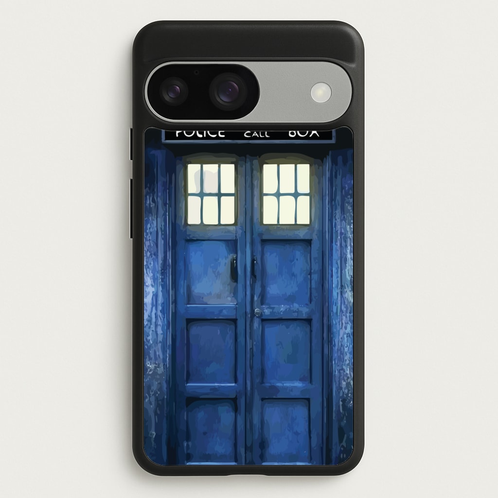 Police Box - Doctor Who Phone Case for Google Pixel 9 / 9 Pro