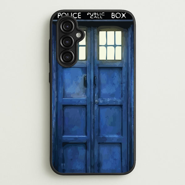Police Box - Doctor Who Phone Case for Galaxy A14