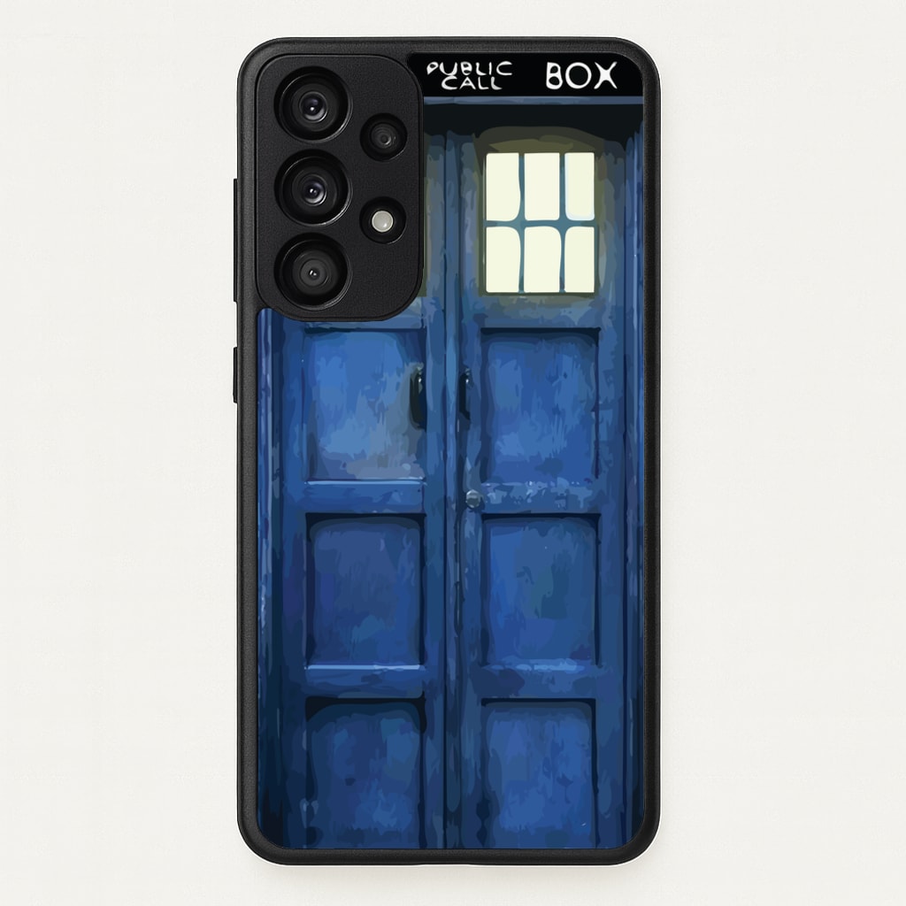 Police Box - Doctor Who Phone Case for Galaxy A53