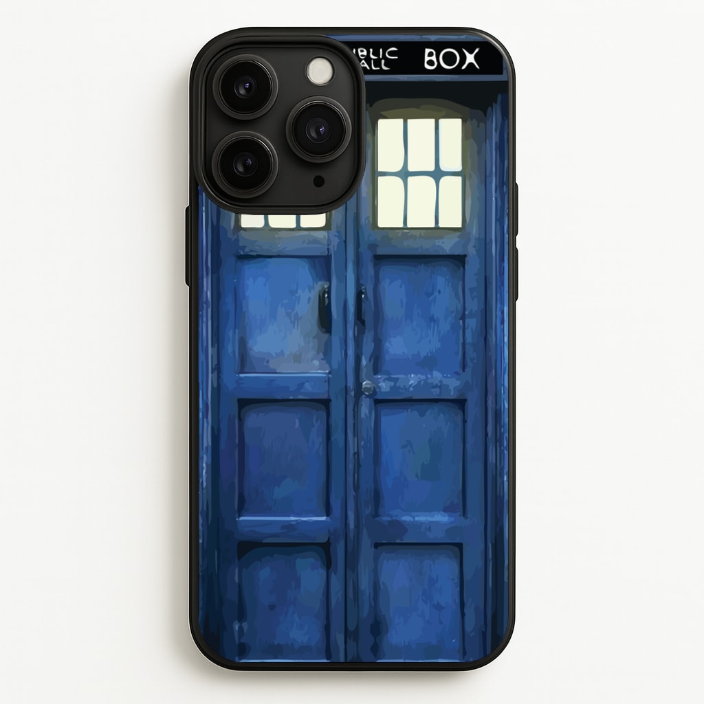 Police Box - Doctor Who Phone Case for iPhone 11 Pro