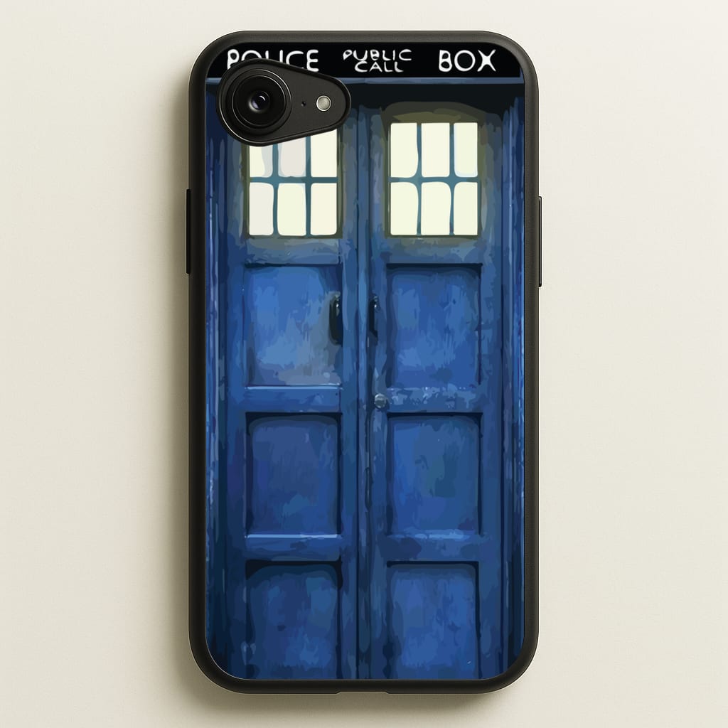 Police Box - Doctor Who Phone Case for iPhone 16e