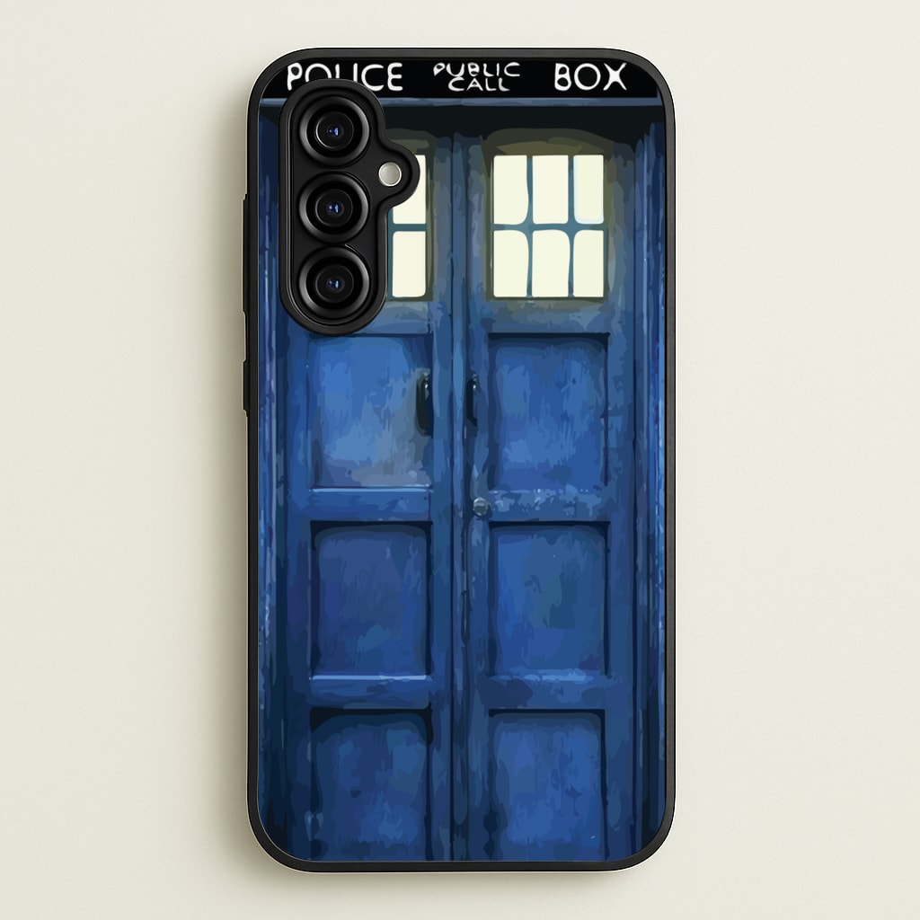 Police Box - Doctor Who Phone Case for Galaxy A54