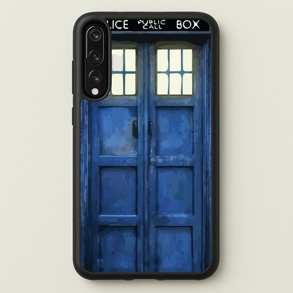 Police Box - Doctor Who Phone Case for Huawei P20 Pro