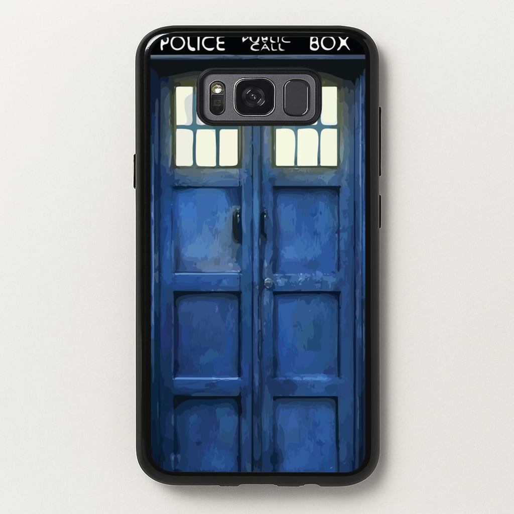 Police Box - Doctor Who Phone Case for Galaxy S8