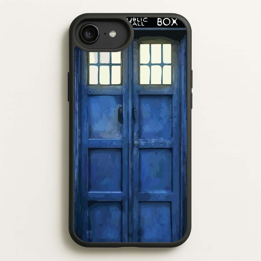Police Box - Doctor Who Phone Case for iPhone 6 Plus / 7 Plus / 8 Plus