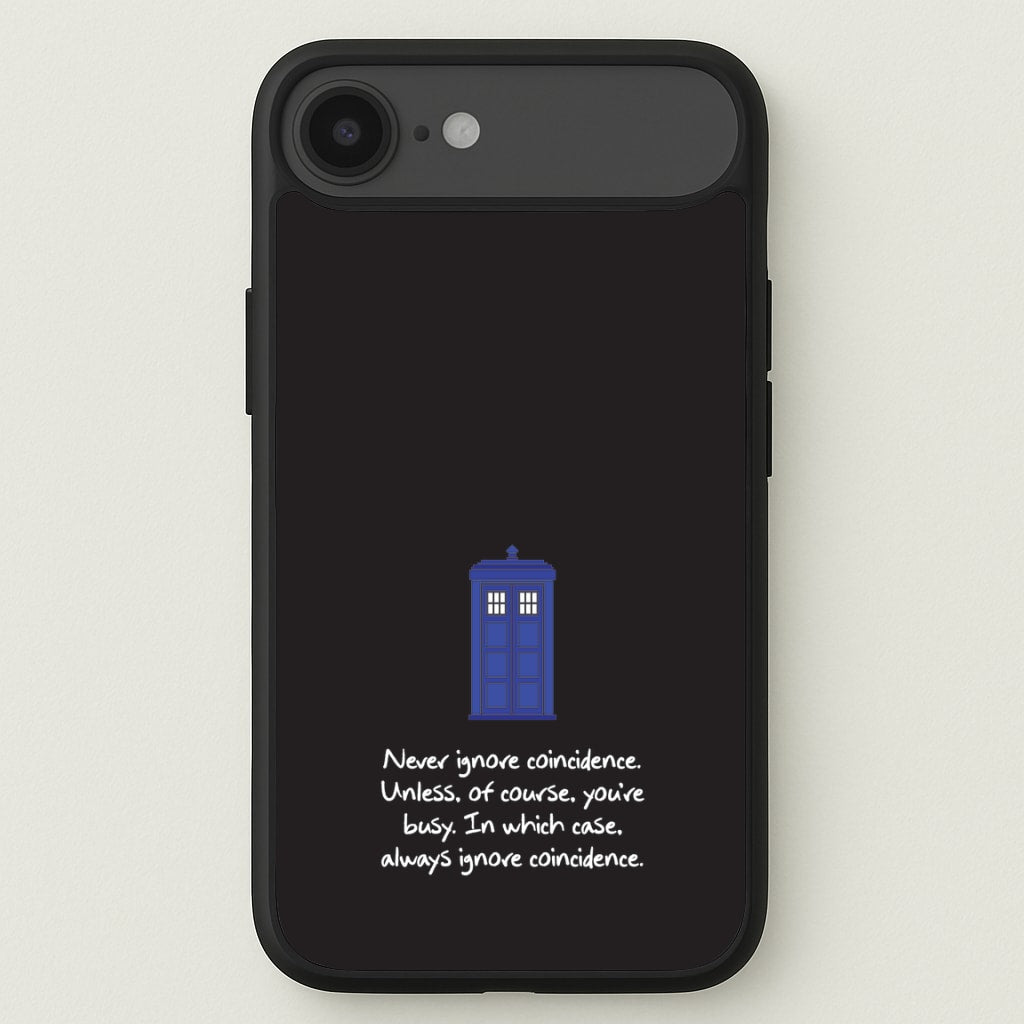 Never Ignore Coincidence Phone Case for iPhone 17 Air